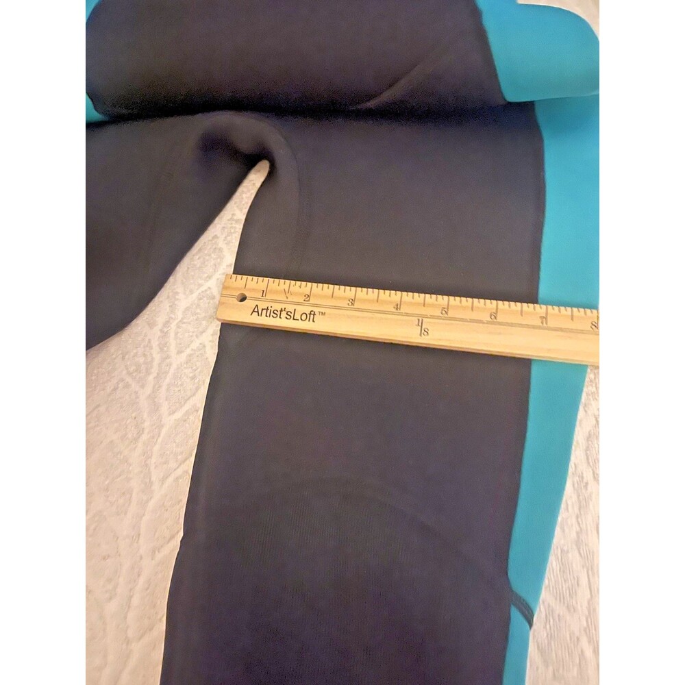 HEVTO Youth Kids SZ 11 Vigor-1 3/2mm Neoprene Full Wetsuit Black Blue Surf Swim - Picture 13 of 16